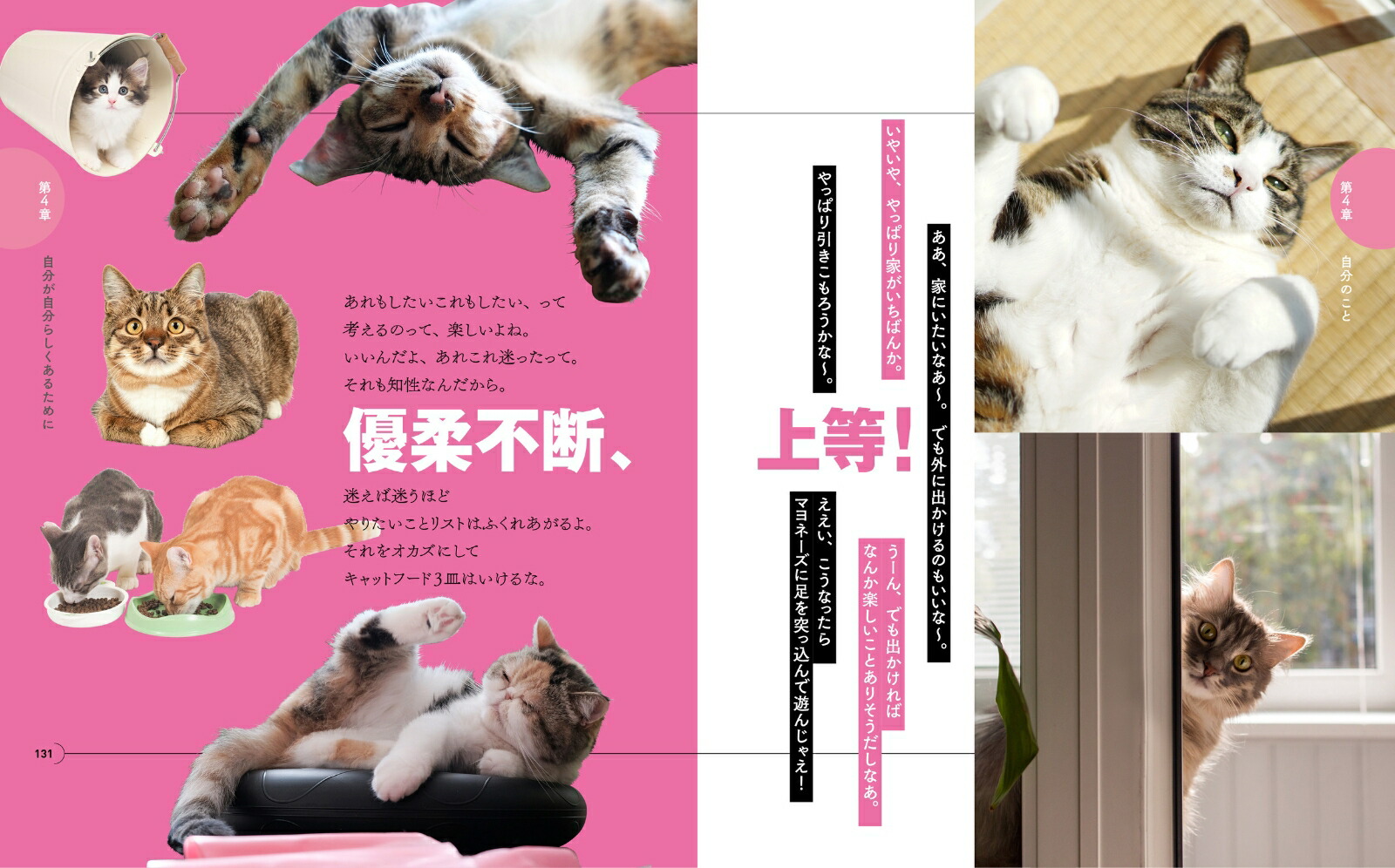ニャンコ流でお気楽人生！猫が教えてくれるストレスフリーな生き方[フランチェスコ・マーシュリアーノ]
