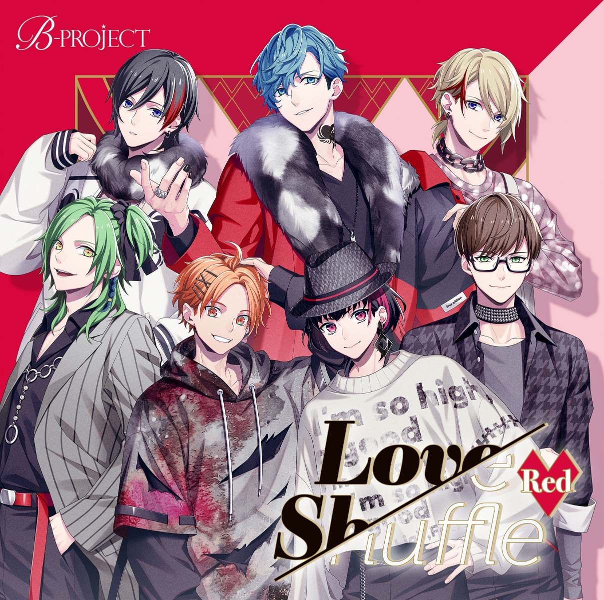 Love Shuffle Red (限定盤 CD＋チェキ風ブロマイド+ブックレット)画像