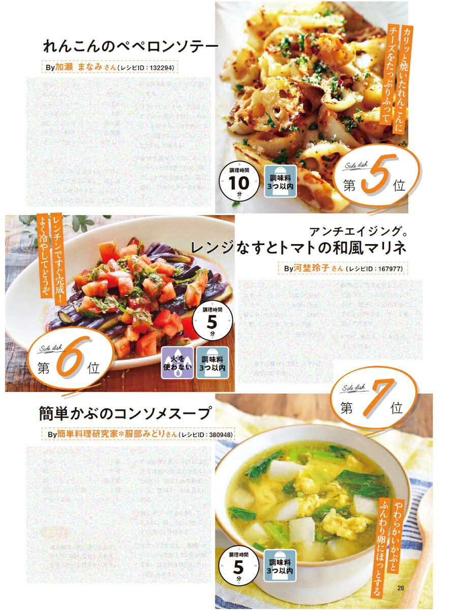 Nadiamagazine（vol．01）決定版超時短おかずランキング（ONECOOKINGMOOK）