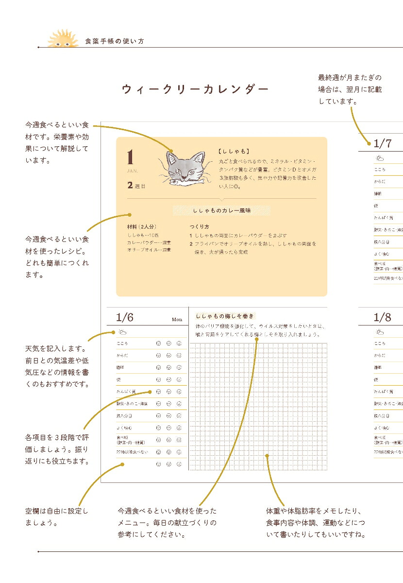 心と体がバテない食薬手帳2025[大久保愛]