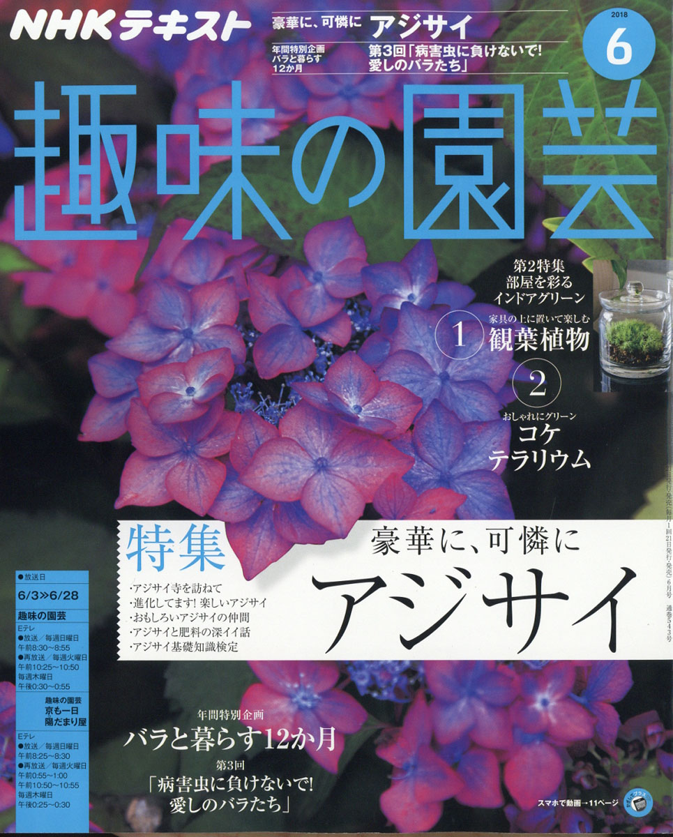 楽天ブックス Nhk 趣味の園芸 18年 06月号 雑誌 Nhk出版 雑誌