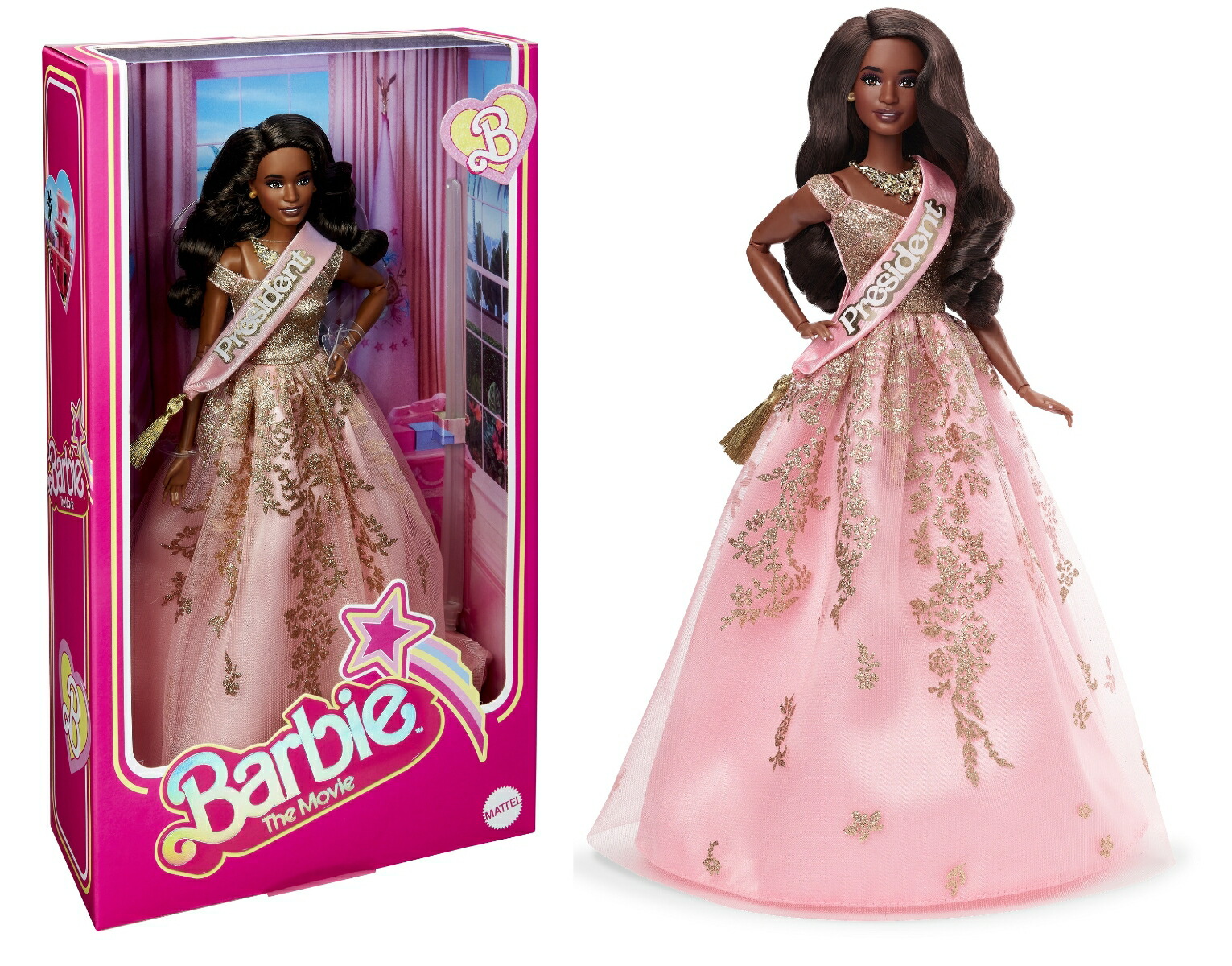 バービー（Barbie）映画「バービー」プレジデント【着せ替え人形・ドール】【6才～】HPK05