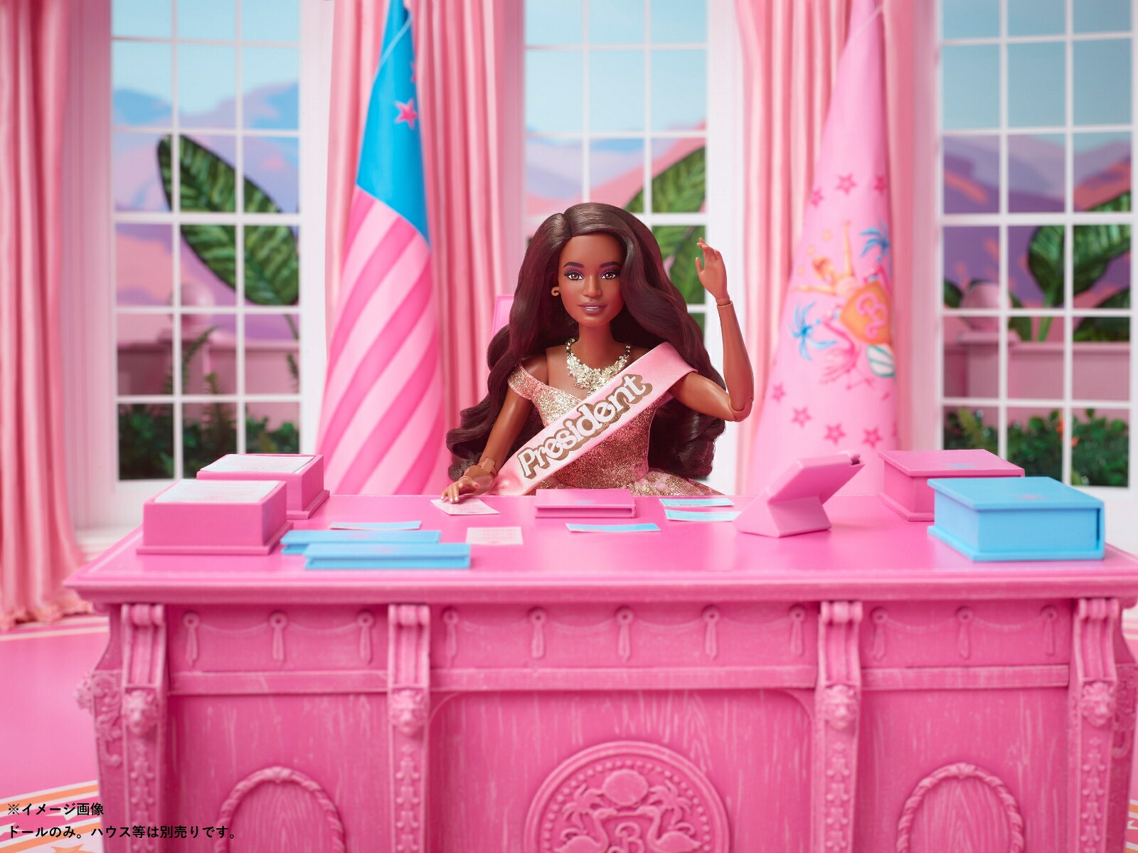 バービー（Barbie）映画「バービー」プレジデント【着せ替え人形・ドール】【6才～】HPK05