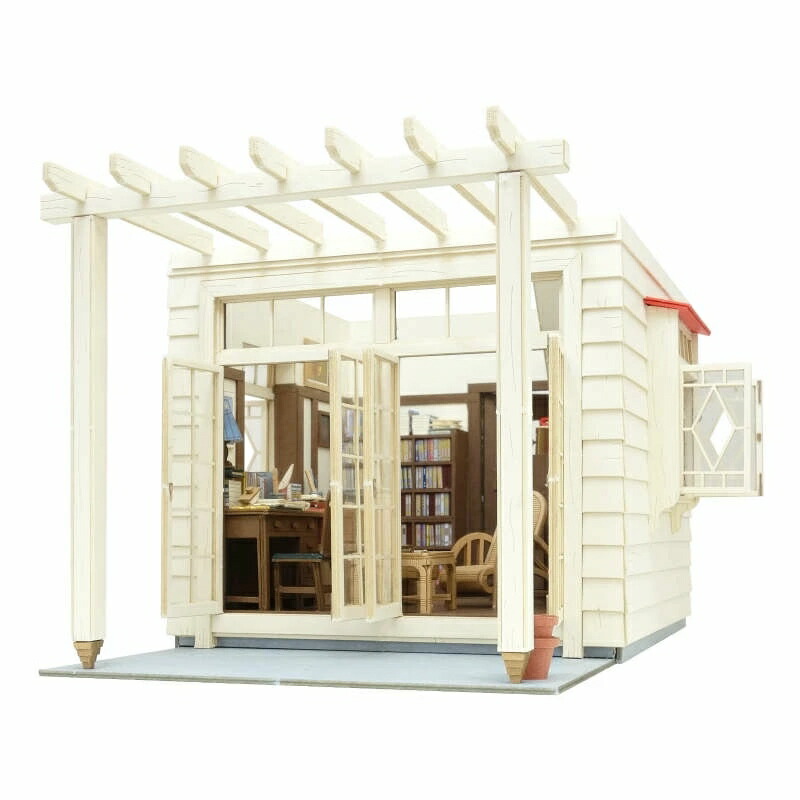 みにちゅあーとキット スタジオジブリ作品シリーズ 『となりのトトロ』 お父さんの書斎 1/35 【MK07-45】 (ペーパークラフト)画像