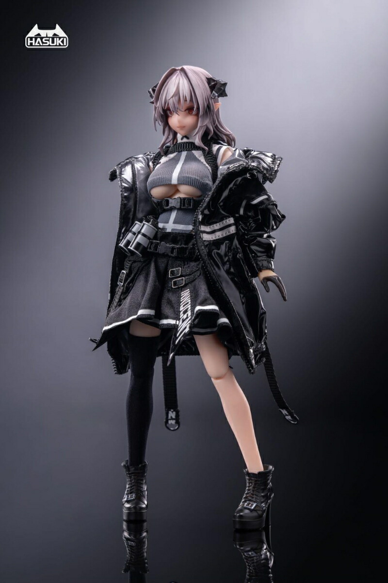 HASUKI POCKET ART シリーズ PA009 サキュバスシスター フリーデ 1/12スケール可動フィギュア 通常版画像
