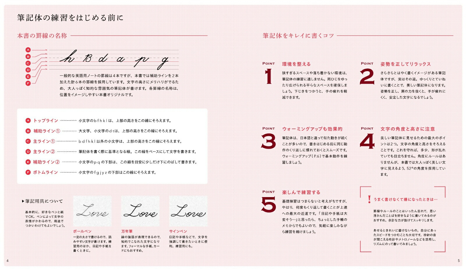 書き込み式美しい筆記体レッスンノート[三瓶望美]