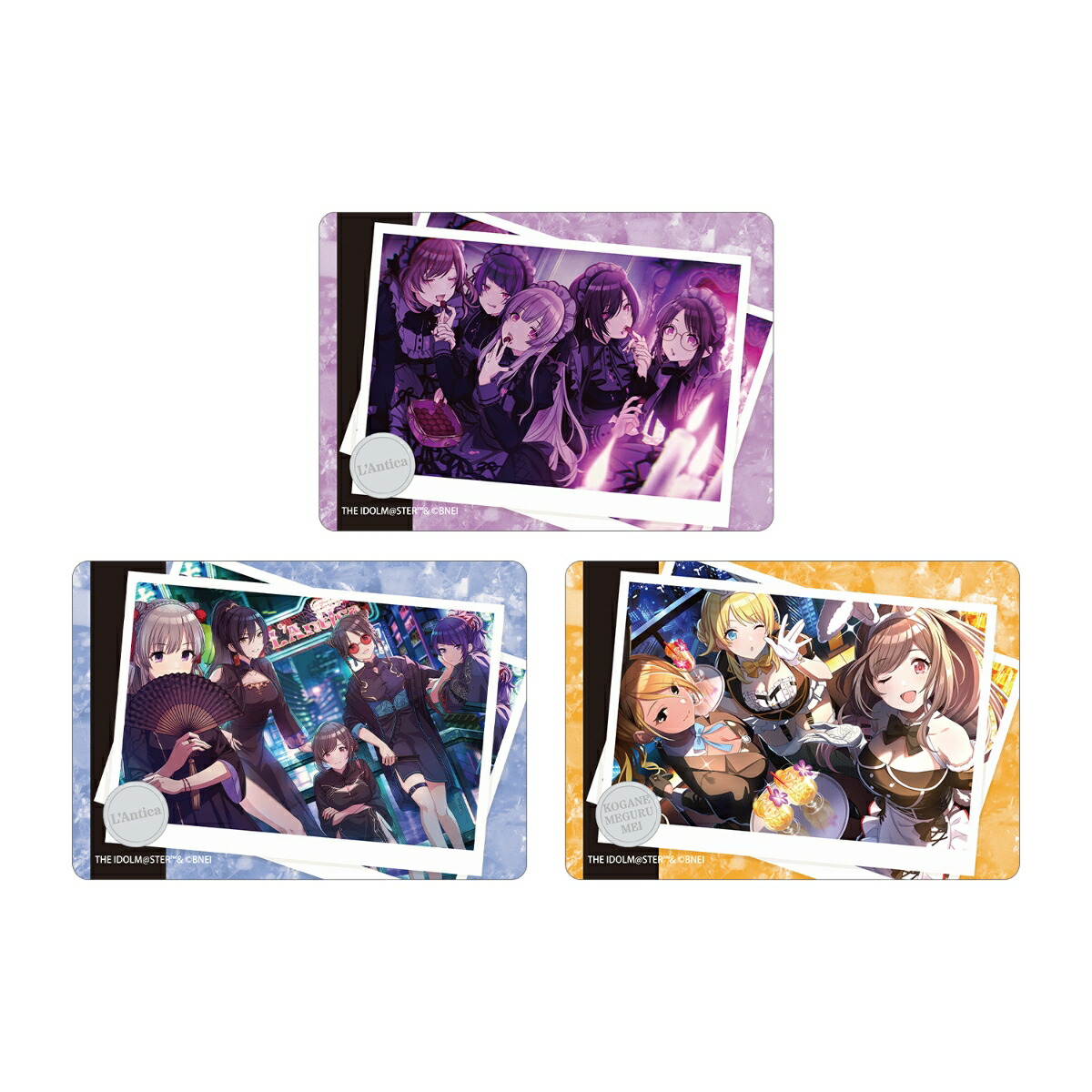 アイドルマスター シャイニーカラーズB8硬質カードケース3枚セット画像