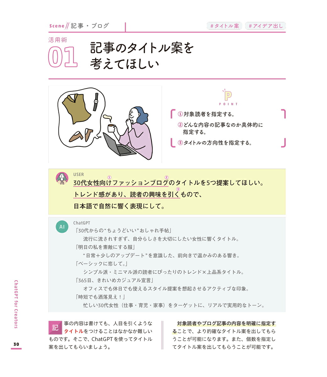 クリエイターのためのChatGPT活用大全【改訂版】[國本知里]