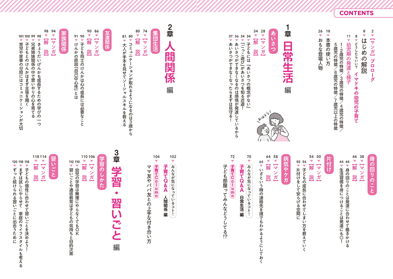 マンガでわかる！幼児の子育てはじめてBOOK[アベナオミ]