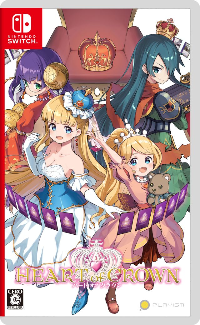 【特典】HEART of CROWN - ハートオブクラウン -(【初回予約外付特典】プリンセスのホログラムカード8種セット)画像