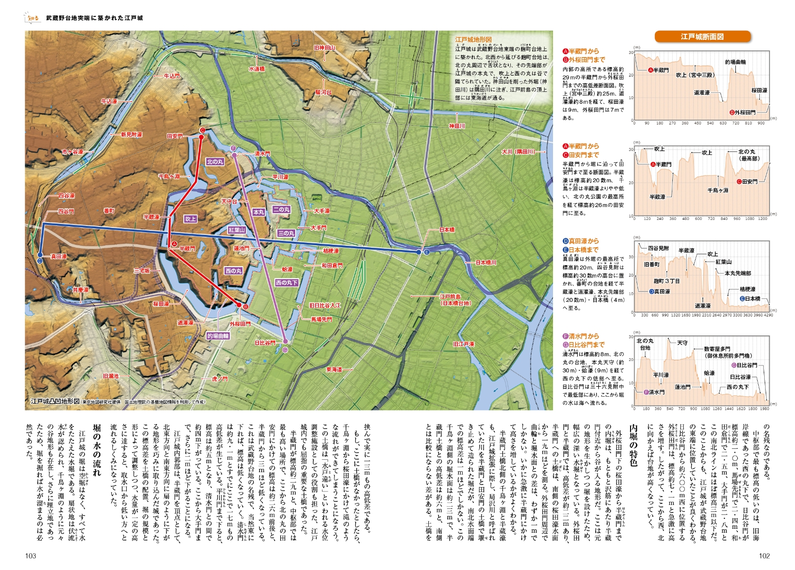 楽天ブックス 知る 見る 歩く 江戸城 地形図 古地図 古写真 復元cgイラストで徹底詳解 加藤理文 本