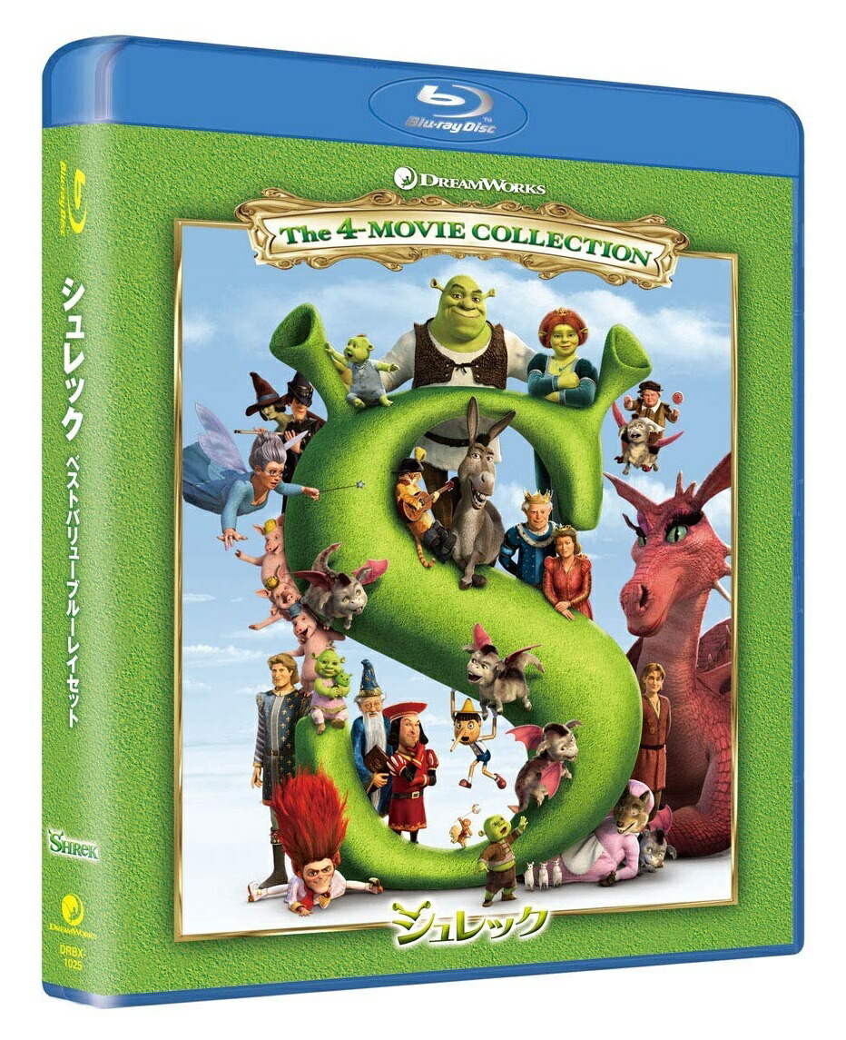 シュレック ベストバリューBlu-rayセット【Blu-ray】画像