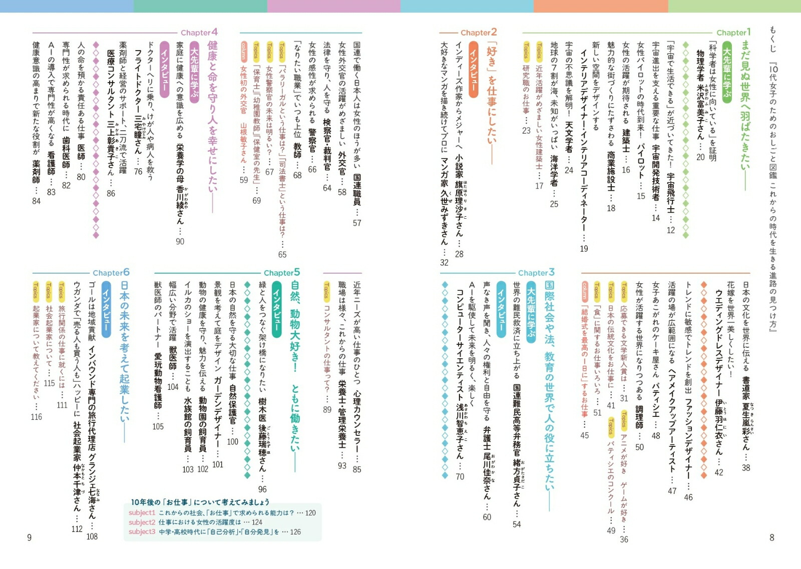 10代女子のためのおしごと図鑑これからの時代を生きる進路の見つけ方[女子の進路相談室]