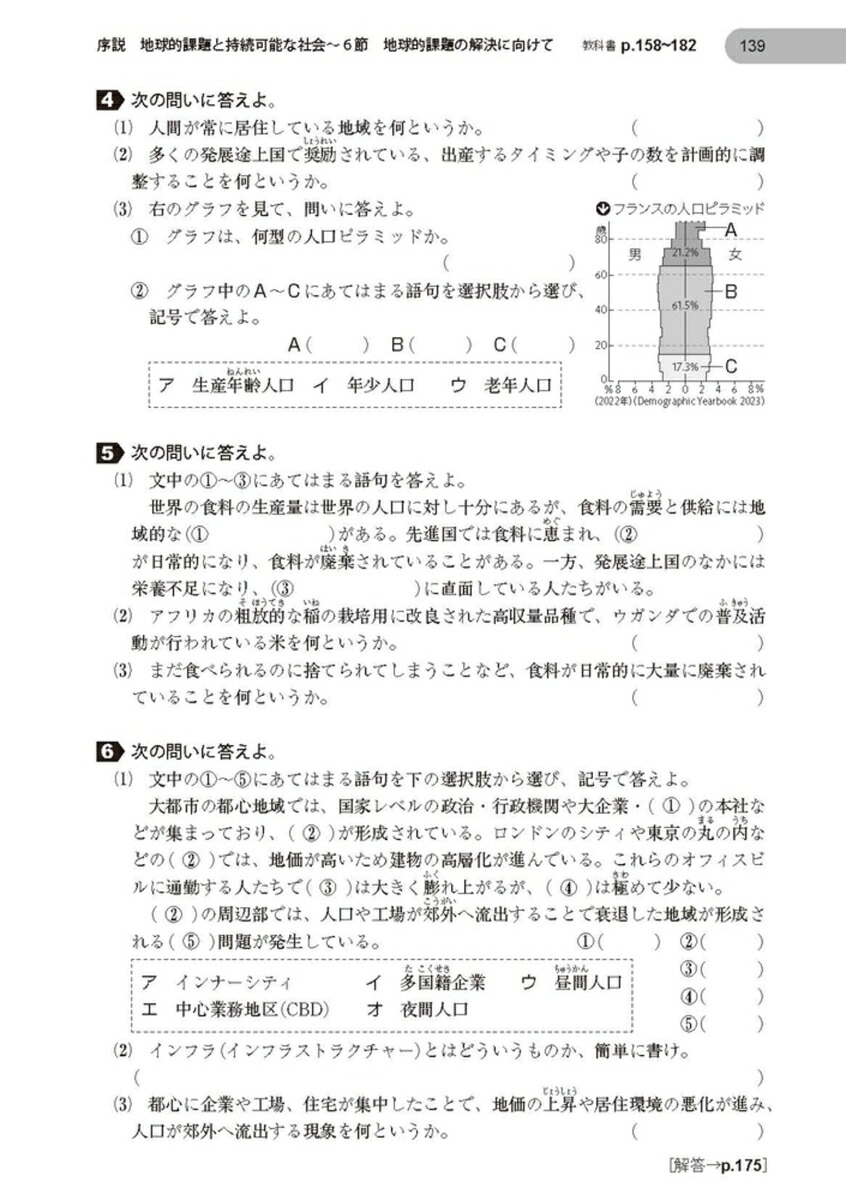 高校教科書ガイド帝国書院版高等学校新地理総合(地総046-901)