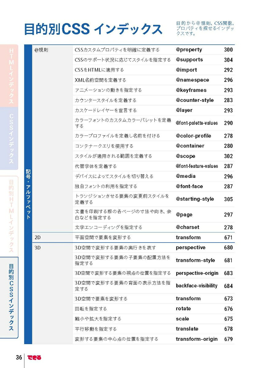できるポケットWeb制作必携HTML&CSS全事典改訂4版[加藤善規]