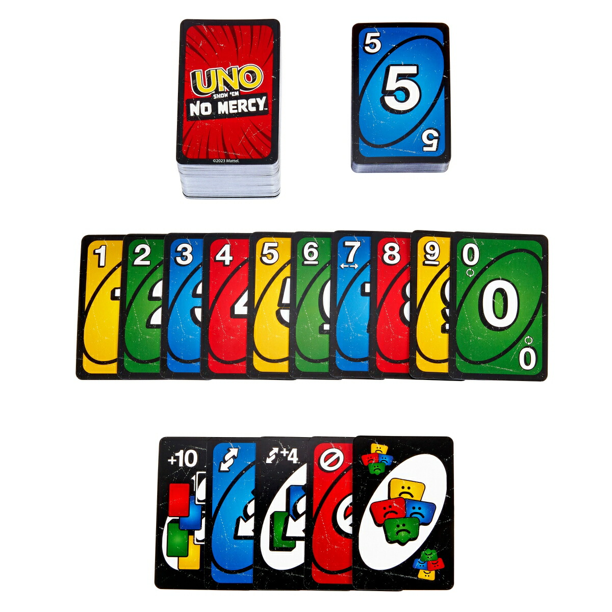 マテルゲーム(MattelGame)ウノ(UNO)ウノハンパねぇ！【カードゲーム】【カード168枚2~6人用】【7才~】HWV18