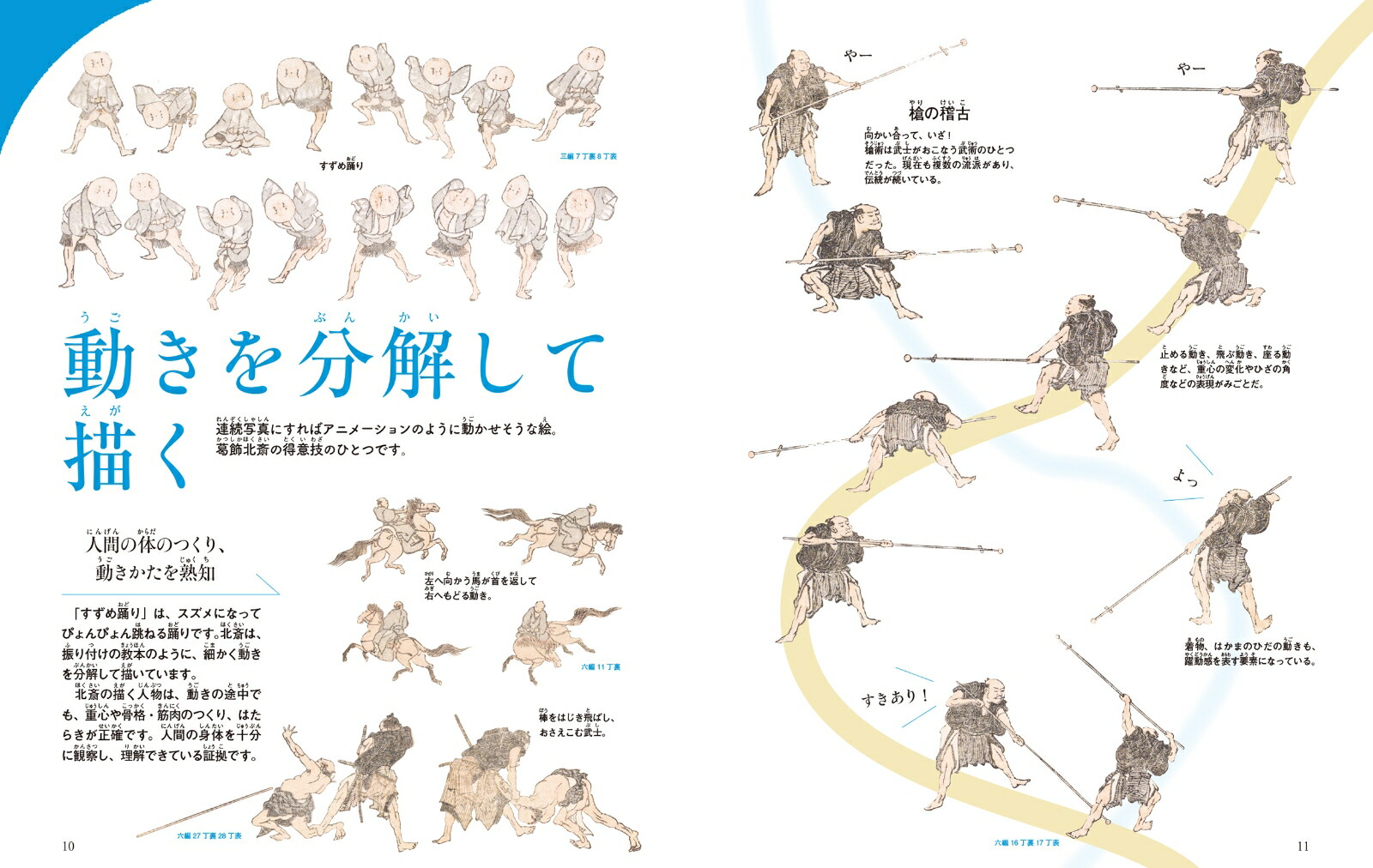 ハンパない描画スキルおどる『北斎漫画』！（2）（日本人なら知っておきたい『北斎漫画』の世界）[浦上満]