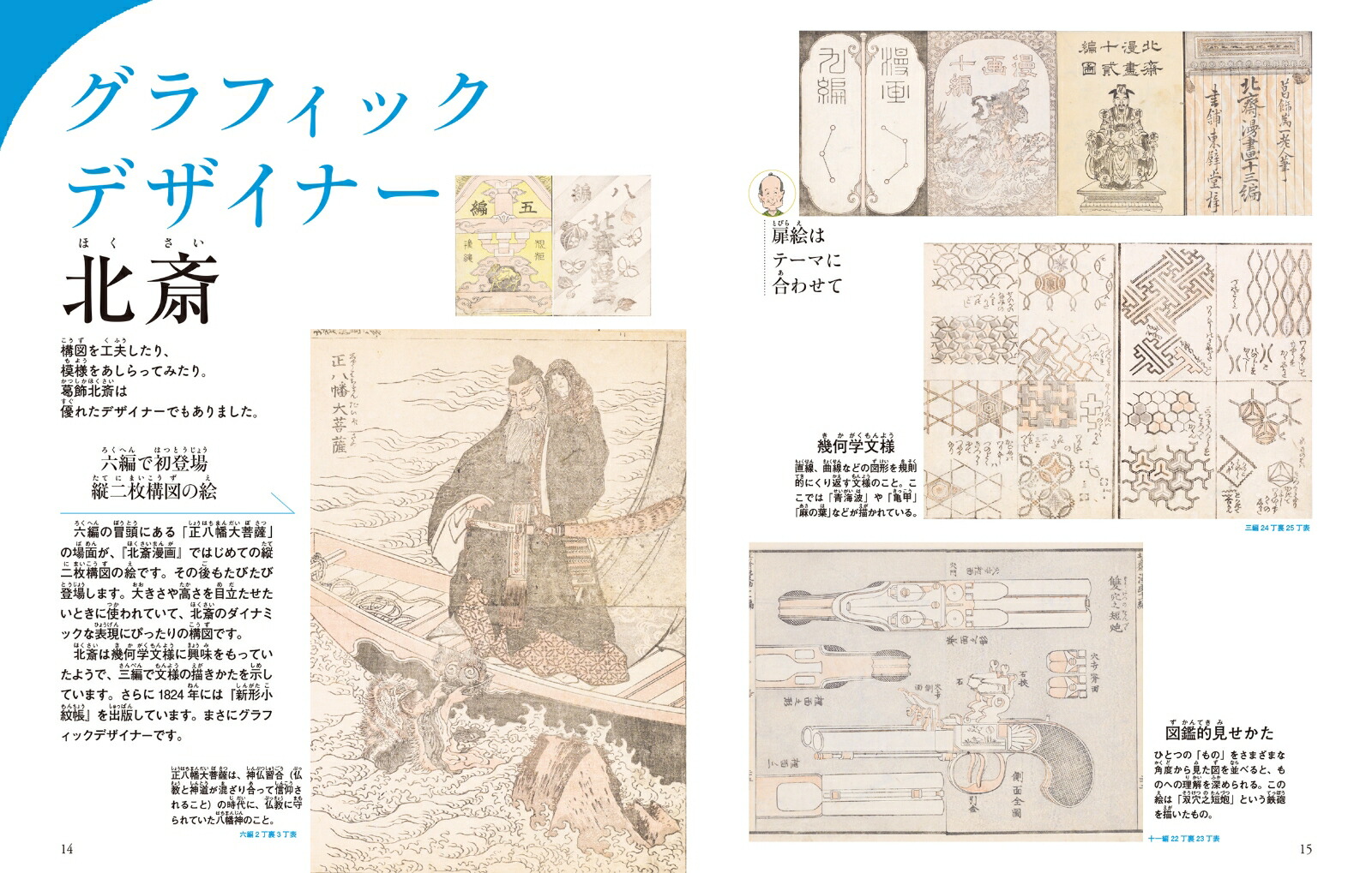 ハンパない描画スキルおどる『北斎漫画』！（2）（日本人なら知っておきたい『北斎漫画』の世界）[浦上満]