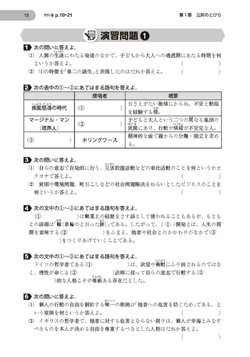 高校教科書ガイド東京書籍版公共(公共002-901)