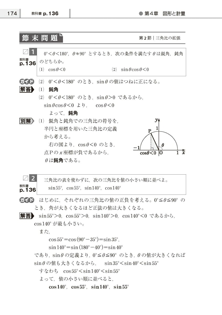 高校教科書ガイド啓林館版α数学1(数1061-901)