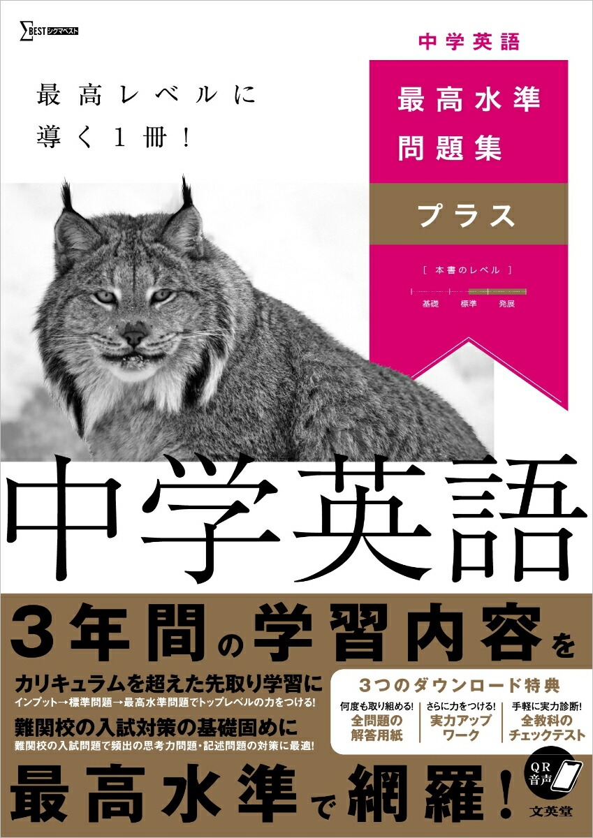 最高水準問題集プラス中学英語（中学最高水準問題集プラス）[佐藤誠司]