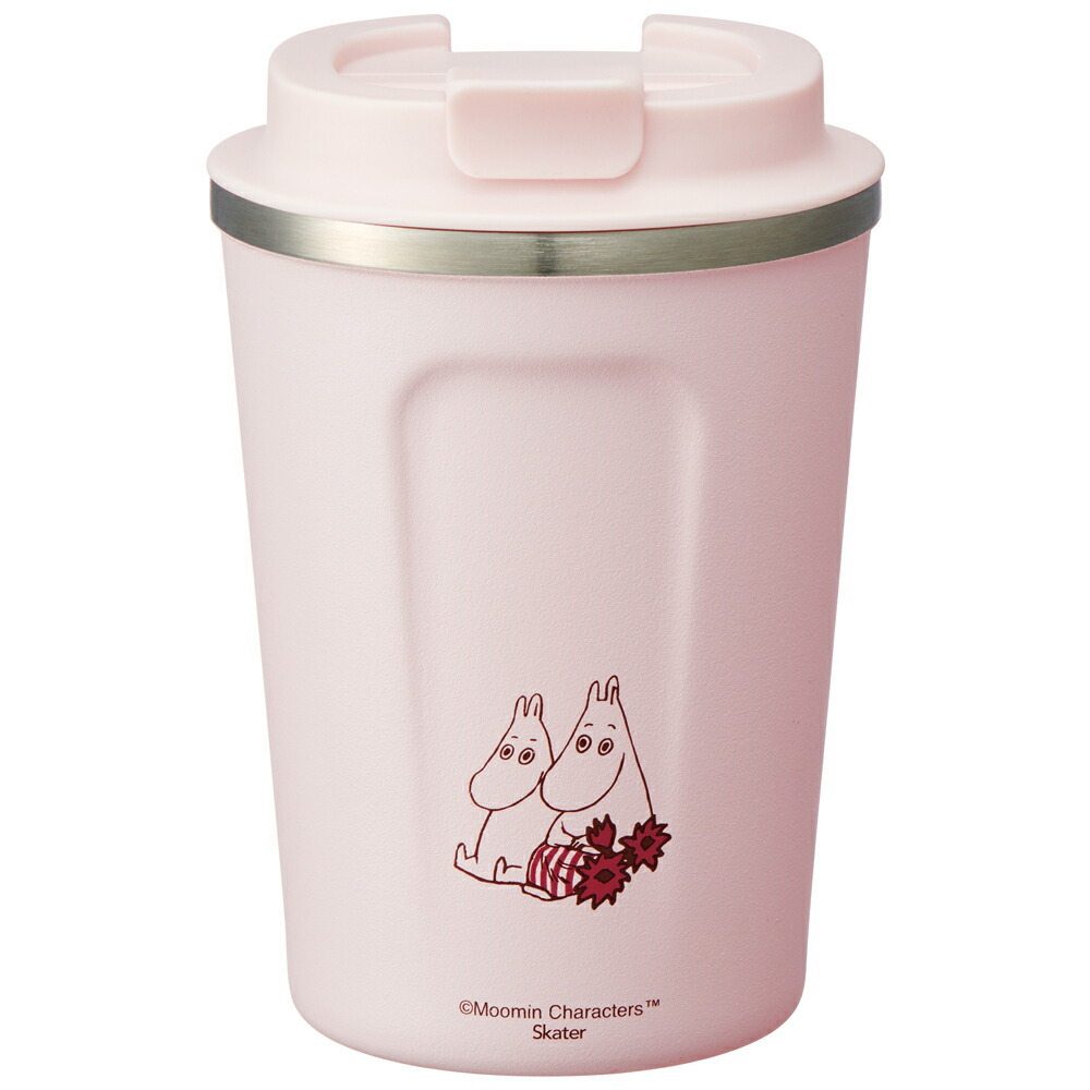 MOOMIN ムーミン　カップフタ付き 真空ステンレスタンブラー 330ml コーヒータンブラー STBC3F画像