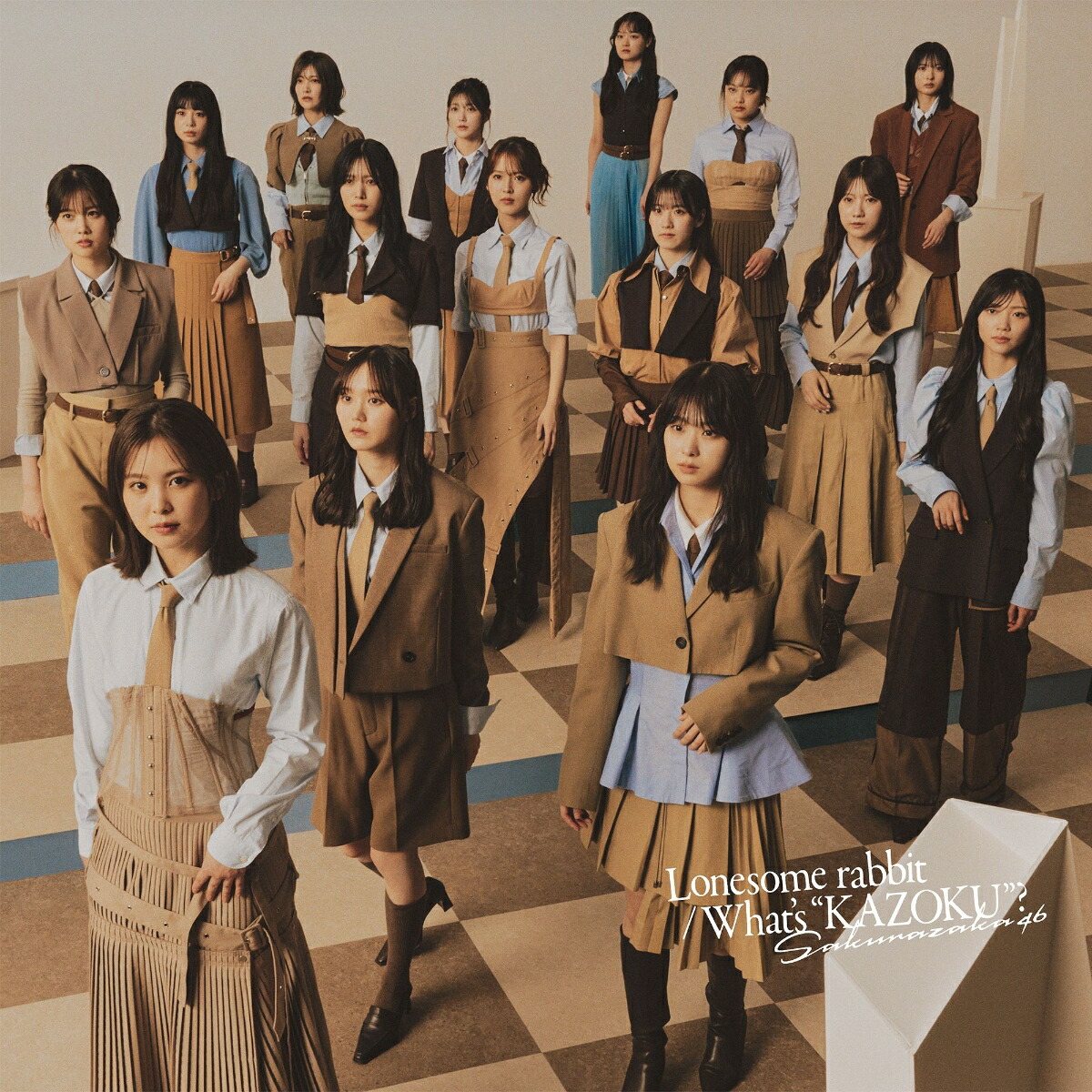 櫻坂46 1st~10th CD+1stアルバム+限定パッケージCD まとめ売り 楽天ブックス: Lonesome rabbit / What's ”KAZOKU”? (初回仕様限定盤