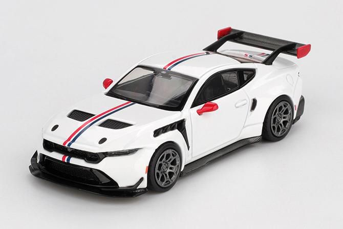 MINI-GT 1/64 フォード マスタング GTD スピリット オブ アメリカ(左ハンドル) 【MGT01097-BL】 (ミニカー)画像