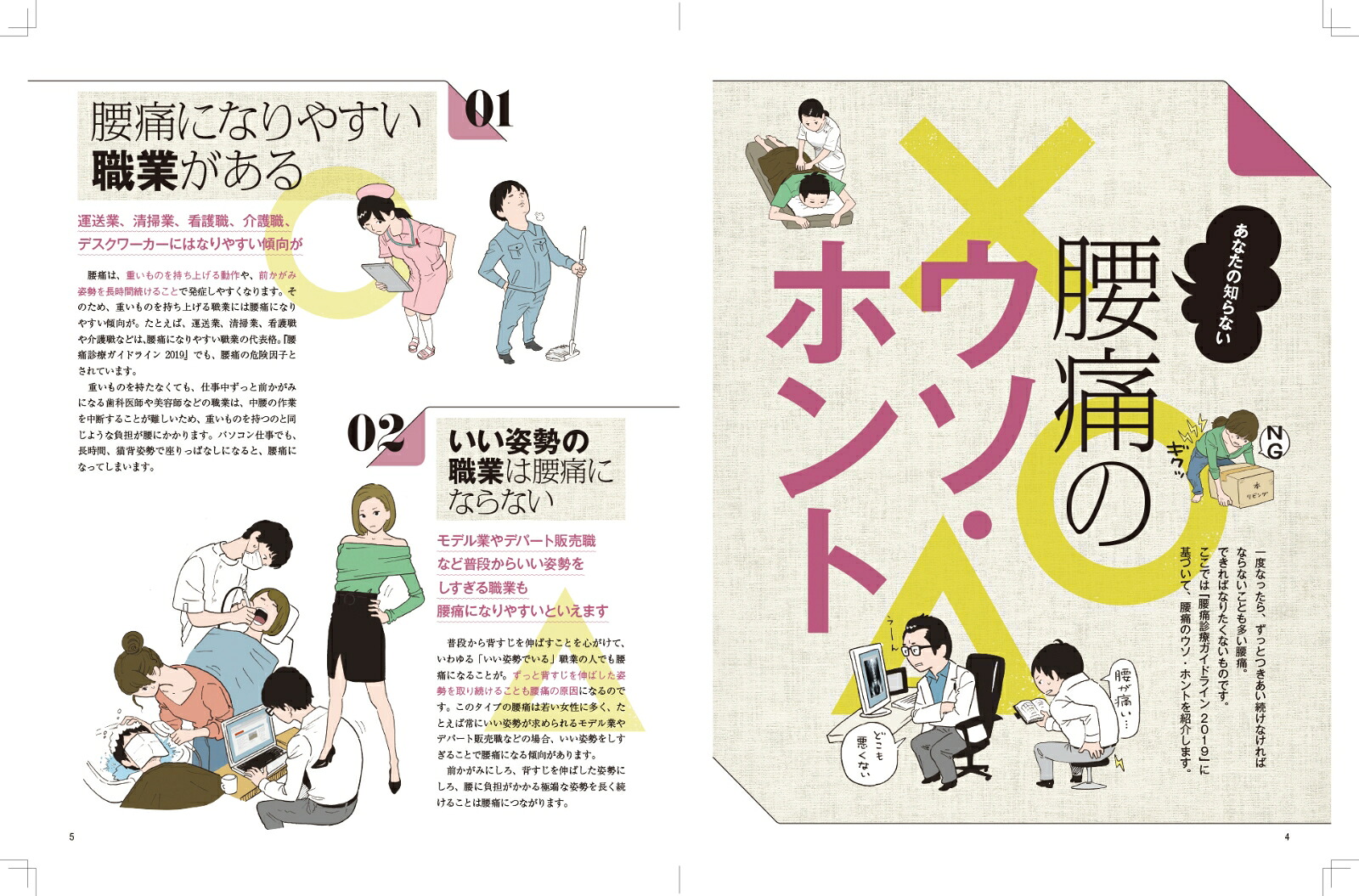 カラダにOK！NG！体操・動作・食事で「腰痛」は自分で治す（ぴあMOOK）[銅冶英雄]