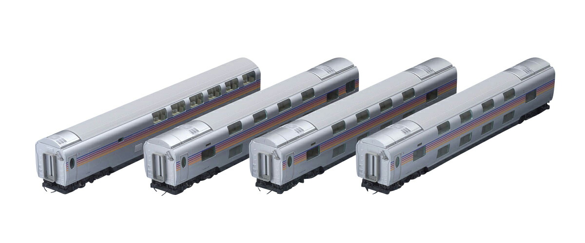 TOMIX HO-089 JR E26系 (カシオペア) 増結A 4両セット メイクアップシール「(HO)JR E26系 カシオペア 増結A 4両セット