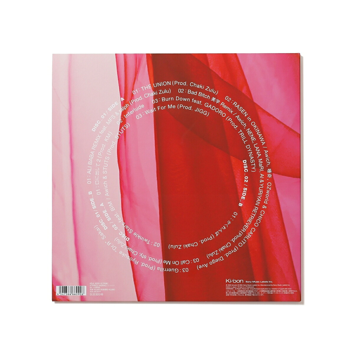 【楽天ブックス限定先着特典】THEUNION【アナログ盤】(缶バッジ)[Awich]