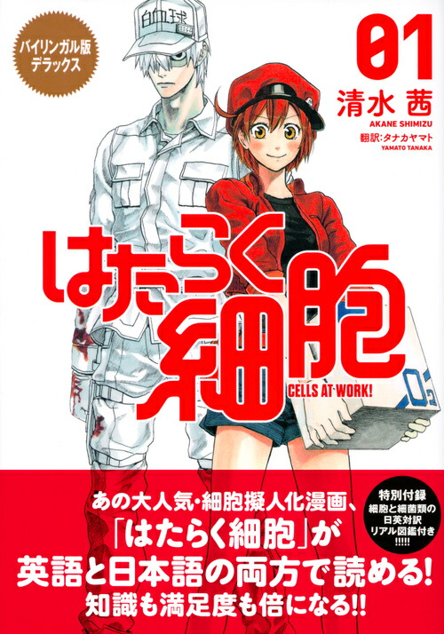 楽天ブックス バイリンガル版デラックス はたらく細胞 1 Cells At Work 清水 茜 本