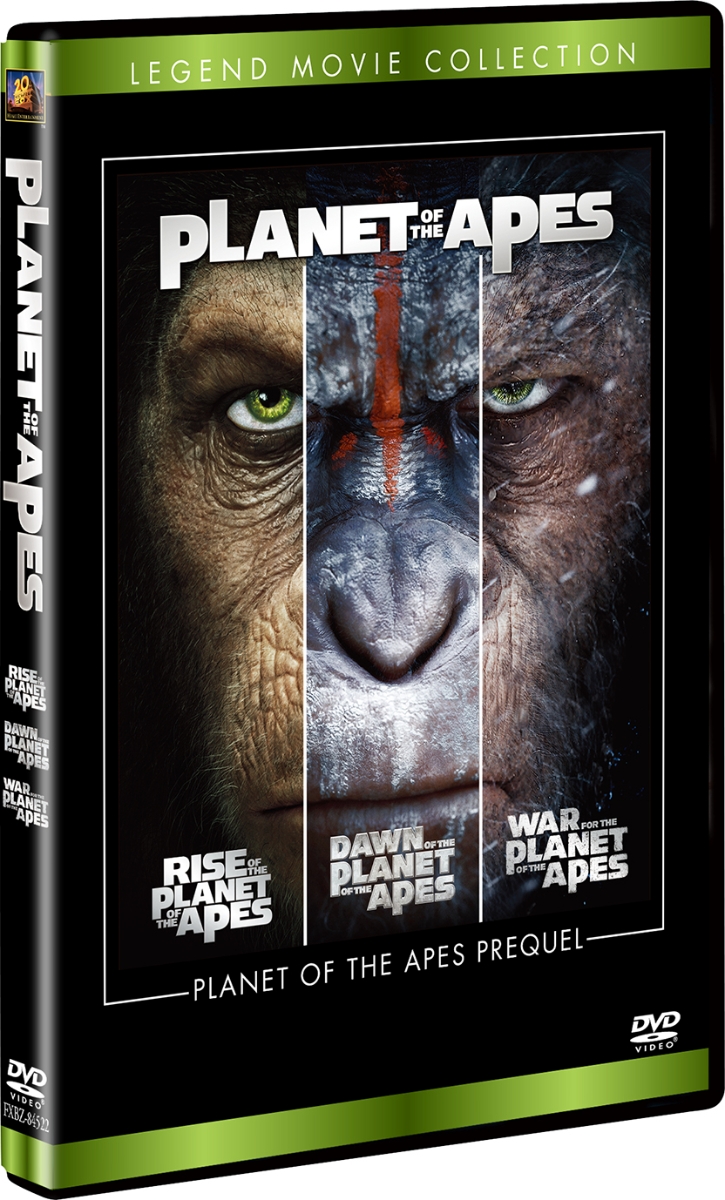 猿の惑星 プリクエル DVDコレクション(3枚組)画像