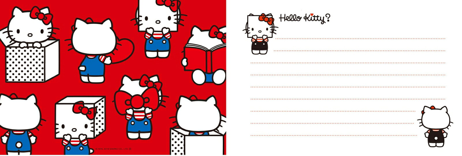 ハローキティレターブックLetterpaper，200designs[講談社]