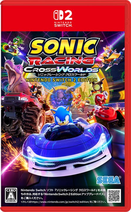 【特典】ソニックレーシング クロスワールド Nintendo Switch2 Edition(【初回封入特典】DLCコード「ウェアホッグパック」)画像