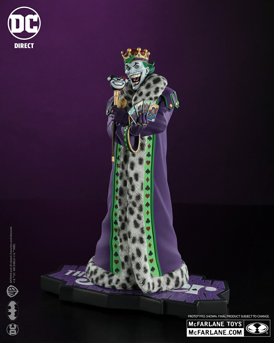 『DC』【DCダイレクト】 「ジョーカー：パープル・クレイズ」 ジョーカー by エド・マクギネス［コミック／『Superman: Emperor Joker』］ (フィギュア)画像