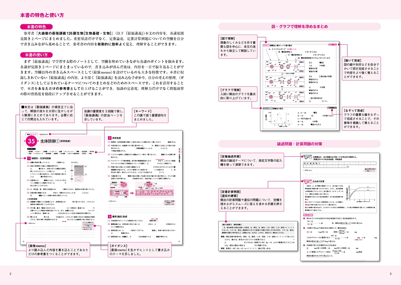 大森徹の最強講義126講ノート生物[生物基礎・生物][大森徹]