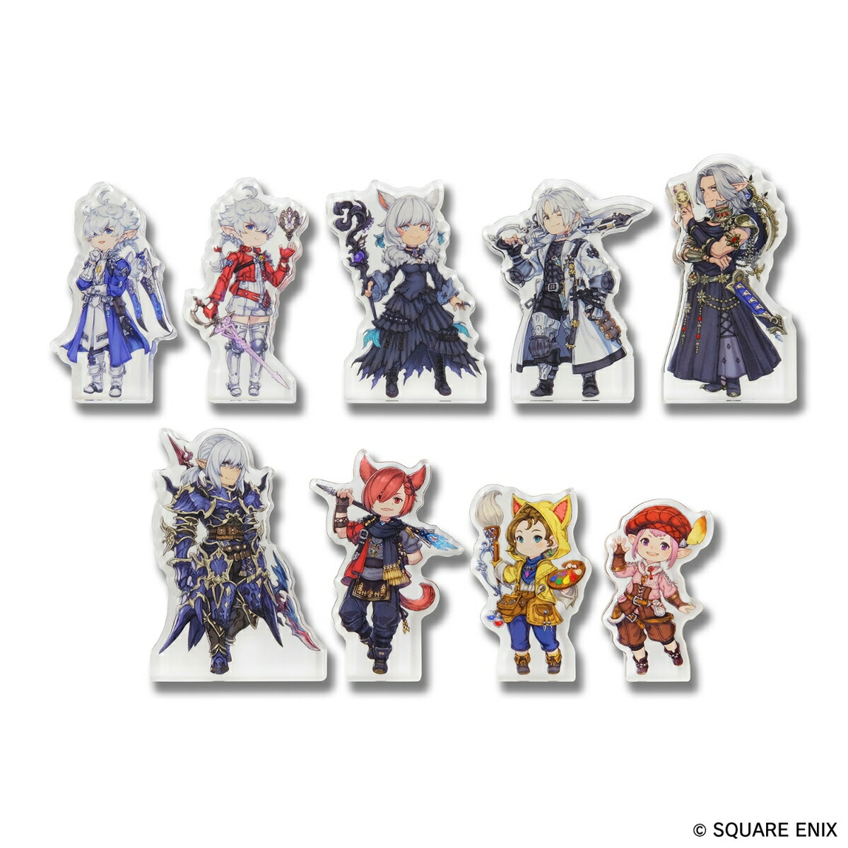 ファイナルファンタジーXIV キャラクターアクリルブロック画像