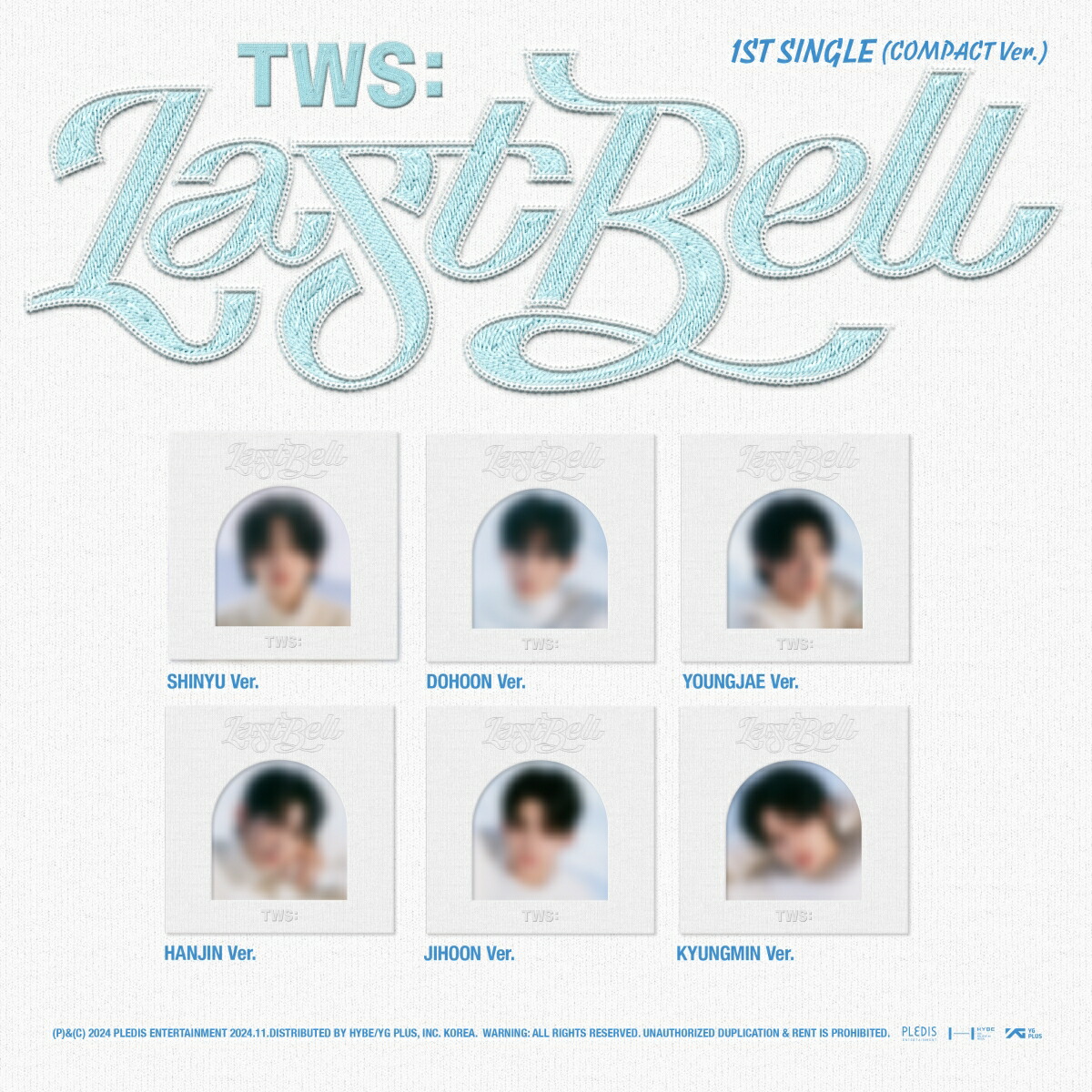 【楽天ブックス限定先着特典+先着特典】TWS 1st Single「Last Bell」（Compact ver.）(フォトカード1枚(全6種よりランダム1種)+応募抽選用シリアルナンバーチラシ)