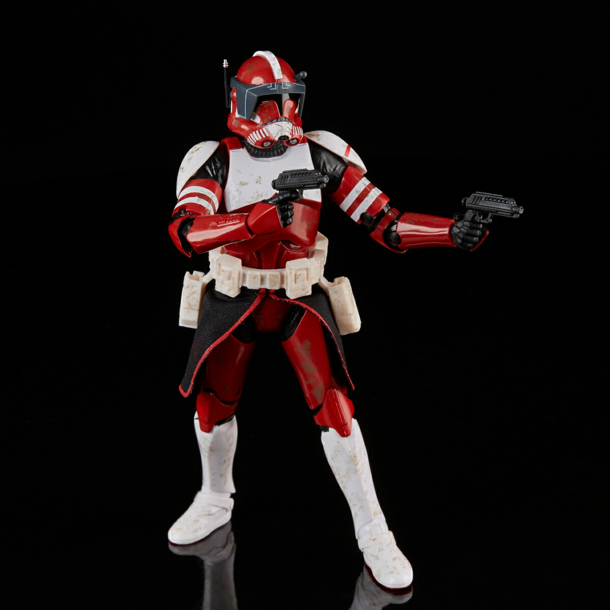 ハズブロ（Hasbro）スター・ウォーズ STAR WARS ブラックシリーズ クローン コマンダー・フォックス スター・ウォーズ/クローン・ウォーズ コレクション用 6インチ（15cm）サイズ アクションフィギュア E6124 正規品画像