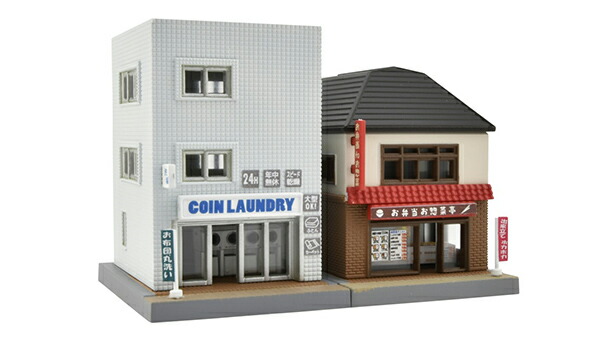 楽天市場】ジオラマセットB お寺と門前町【トミーテック】「鉄道模型 N