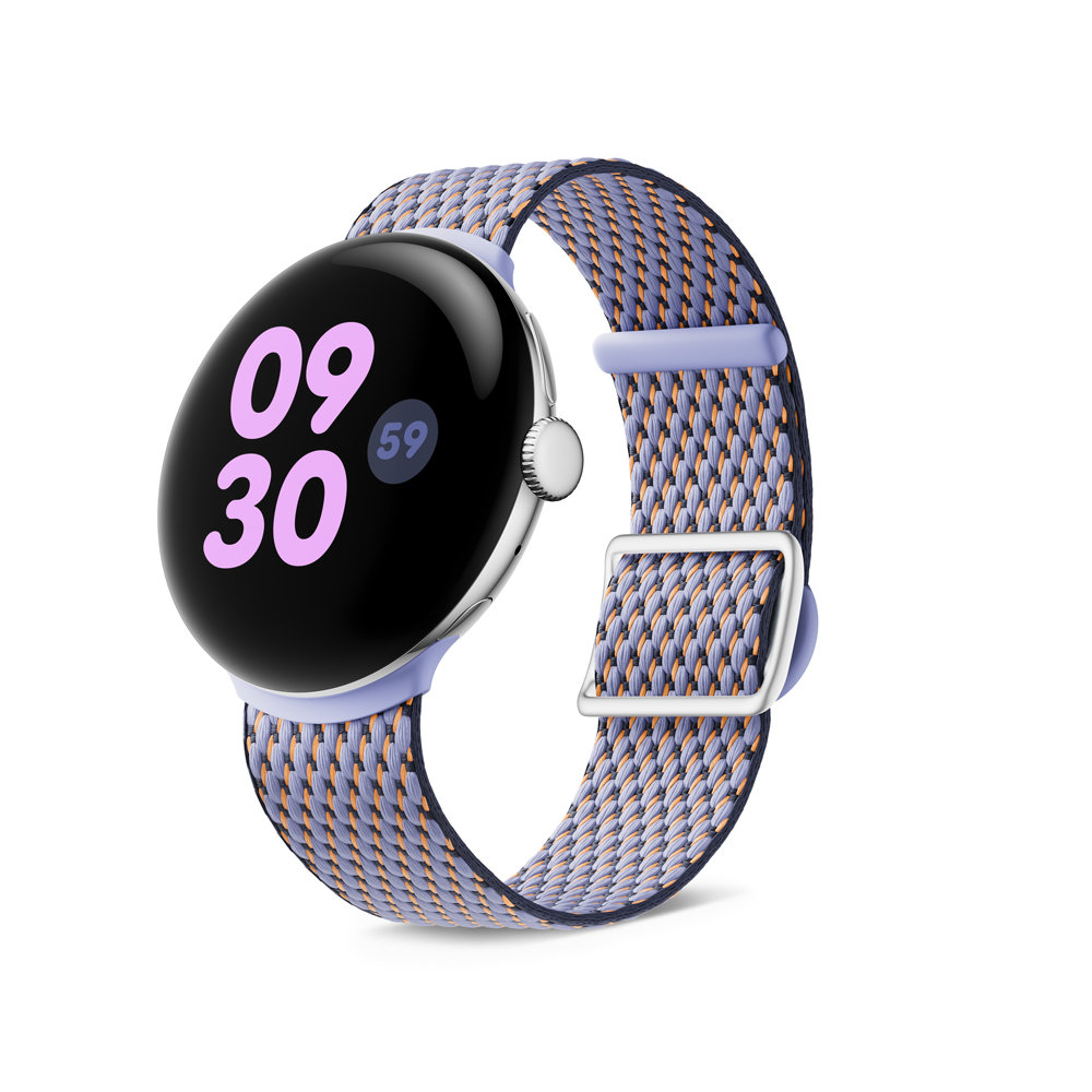 GooglePixelWatch（41mm）ウーブンバンドMoonstoneワンサイズ