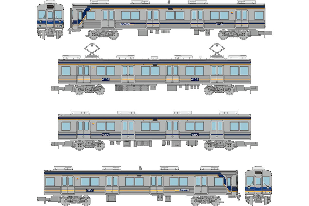 鉄道コレクション 西日本鉄道3000形柳川観光列車「水都」6両編成セット