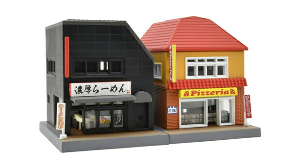 楽天市場】ジオラマセットB お寺と門前町【トミーテック】「鉄道模型 N