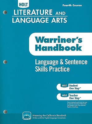 HoltLiterature&LanguageArtsWarriner'sHandbook:LanguageandSentenceSkillsPracticeGrade10HOLTLITERATURE&LANGUAGEART（HoltLiterature&LanguageArtsWarriner'sHandbook）[HoltRinehartandWinston]