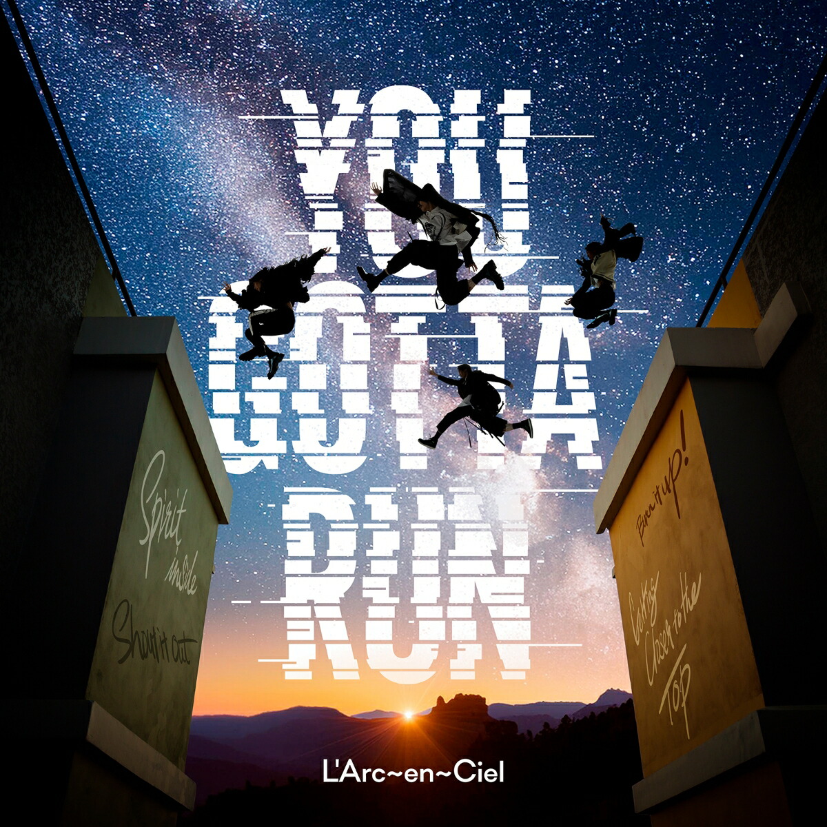 【先着特典】YOU GOTTA RUN(L’Arc〜en〜Cielアーティスト写真ステッカー)画像