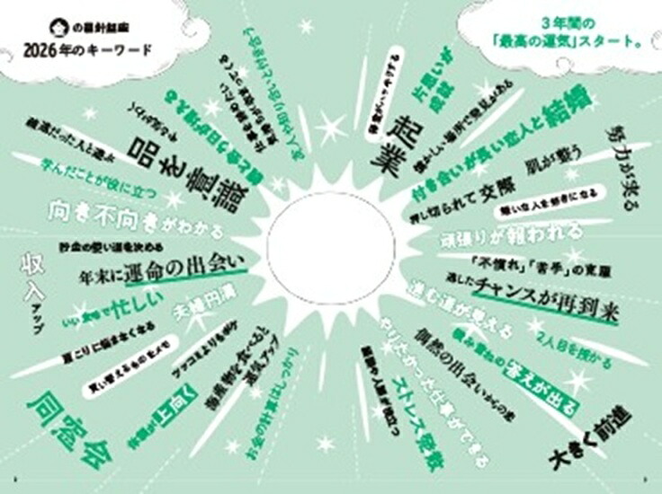 ゲッターズ飯田の五星三心占い金の羅針盤座2026[ゲッターズ飯田]