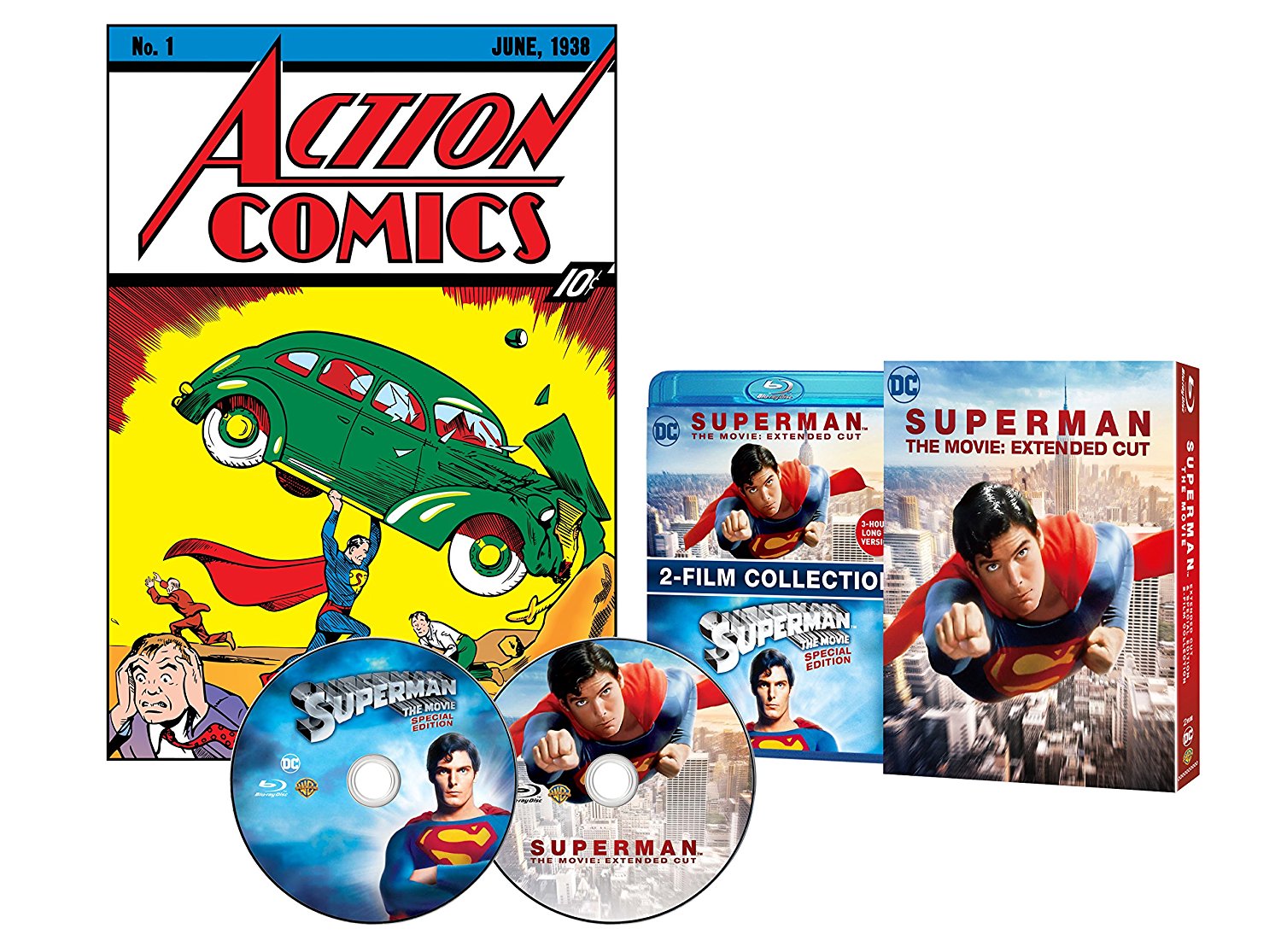 スーパーマンエクステンデッド・エディション【Blu-ray】[クリストファー・リーブ]