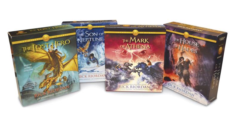 楽天ブックス: The Heroes of Olympus Books 1-4 CD Audiobook Bundle: Book One