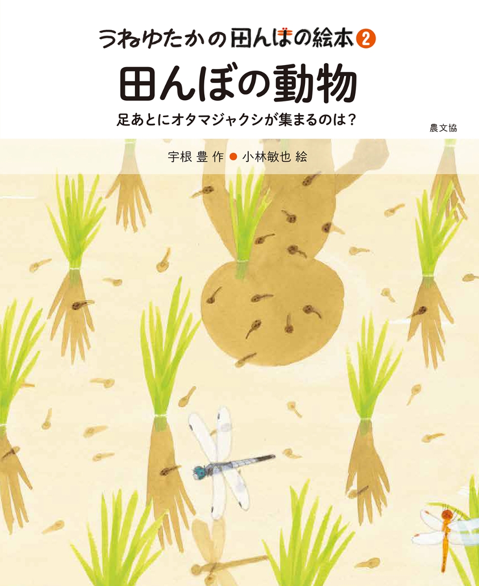 楽天ブックス: 田んぼの動物（第2巻） - 足あとにオタマジャクシ